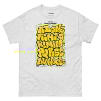 Image 3 of Mahon Graffiti Alphabet - Men's classic Tee - Bubble Style - Front