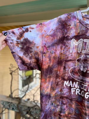 Image of 2XL MILF Man I Love Frogs Rain Tie Dye Shirt 1