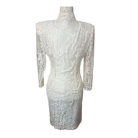 Image 3 of Knapp Studios Lace Blazer Dress