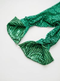 Image 4 of Green Paradise Metallic Leather Button Up (Ready To Ship❗️)