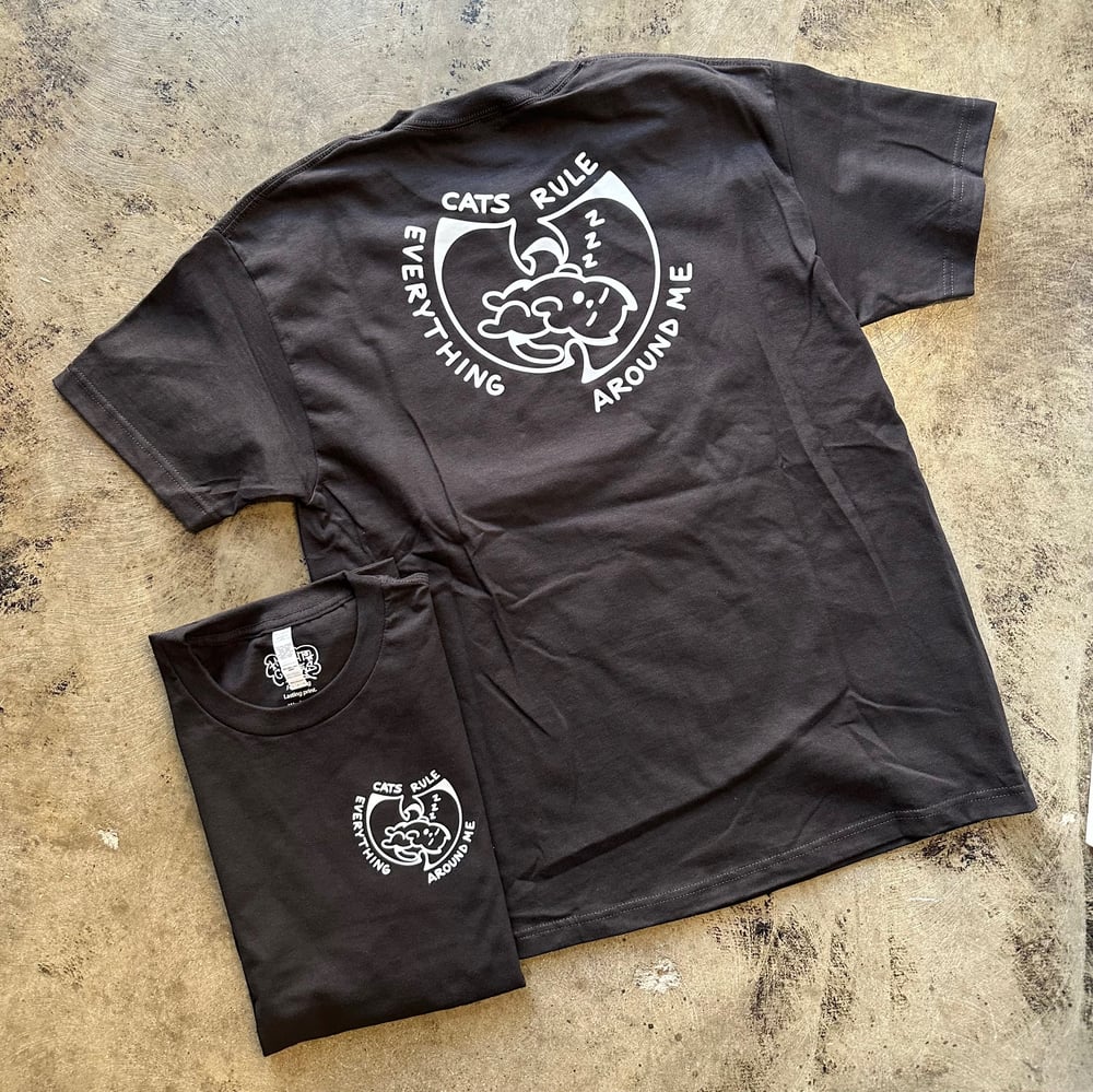Night Crimes “Cats Rule” Tee Shirt
