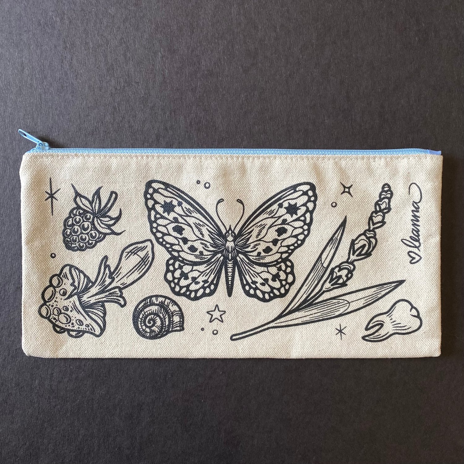 Image of Butterfly Zipper Pouch