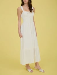 Image 1 of cream dress