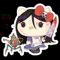 alice madness kitty sticker