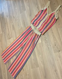Image 3 of Zigzag shimmer trouser set - 2 colours 
