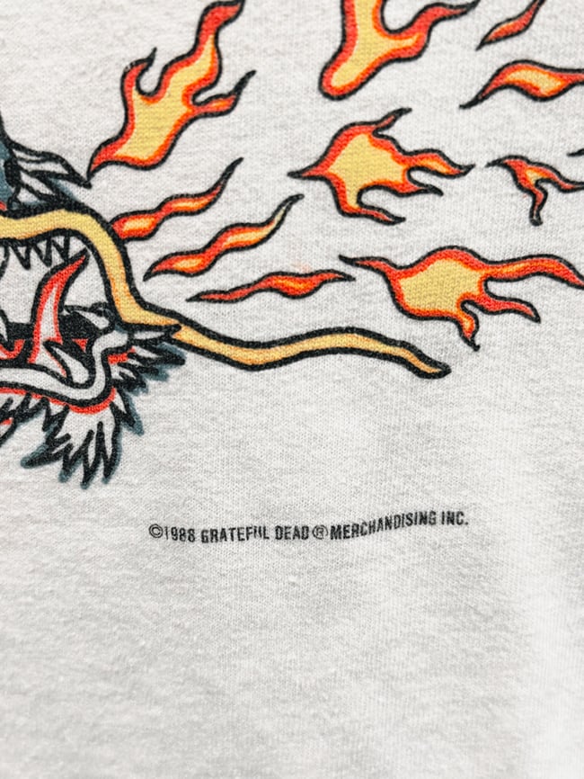Grateful Dead 1988 Year of the Dragon T-Shirt - Size M