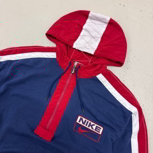 Image of 2000s Nike 1/4 Zip Hoodie, Size Large
