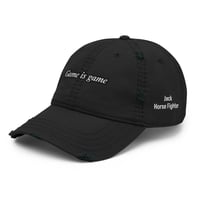 Image 8 of Game is game Distressed Dad Hat