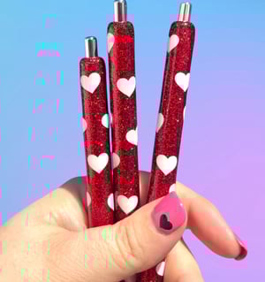 Image of Valentine’s Day Glitter Pens