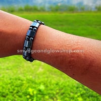 Image 3 of Magnetic Hematite Bracelet for Men (Just 1 left!) 