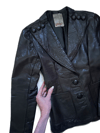 70s Gandalf the leather wizard detroit rock and roll leather jacket