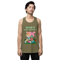 Image 5 of Home is Where the Heart is: Men’s premium tank top