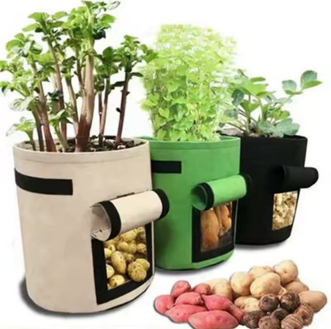 1PC Felt Potato Planting Bag