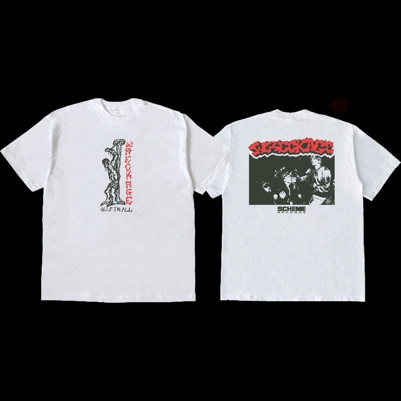 White Self In All tee
