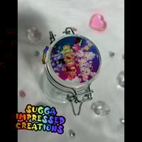 Image 1 of Scary Care Bear Mini Glass Stash