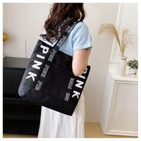 Image 12 of Tote-ally Chic! LuxeLetter Embroidered Bag