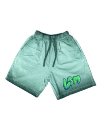 Image 1 of LGM Sunfaded Shorts - Green