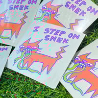 Image 3 of Step on Snek Sticker
