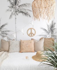 Image 12 of Raffia Peace Sign 30cm ( use drop down menu for colour selection)