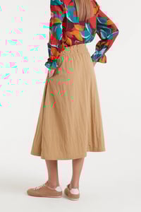 Image 3 of FALDA MIDI CAMEL