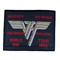 80s VAN HALEN - WORLD TOUR