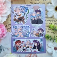 Image 3 of Selection of Sticker Sheets (Death Note, Frieren, Dr Stone, Hatsune Miku)