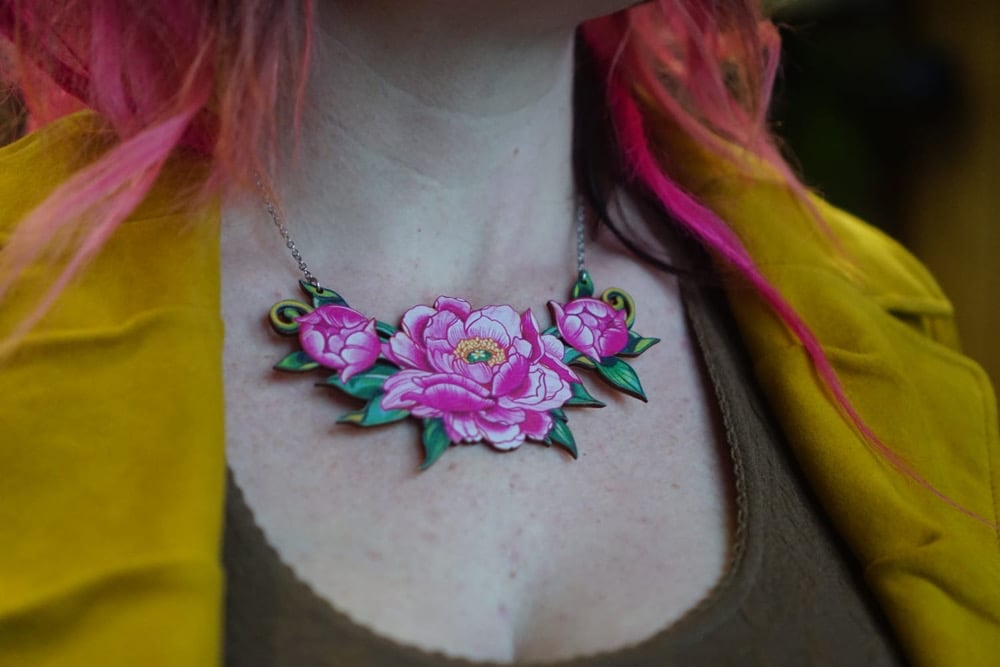 Image of Floral Necklace 🩷