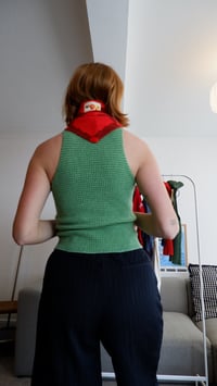 Image 5 of THE AGNES TRIANGLE SCARVES