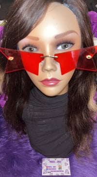 Image 3 of Half Triangle Sunglasses