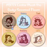 Image 2 of MXTX Cookie Pin Badge [IN HANDS]