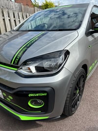 Image 4 of X2 VW Up! Eye brow sticker decals 