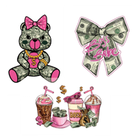3 PCs Boss Babe DTF Heat Transfer Sheets
