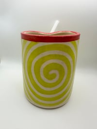 Image 2 of Chartreuse + Red Tumbler