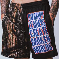 Atticus Cogar's "CORRUPT" Mesh Shorts