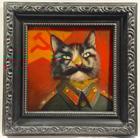 Image 2 of “Comrade Meowlin" Original Painting