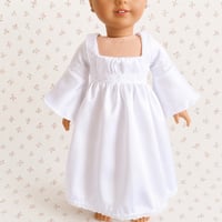 Lana long dress in white 