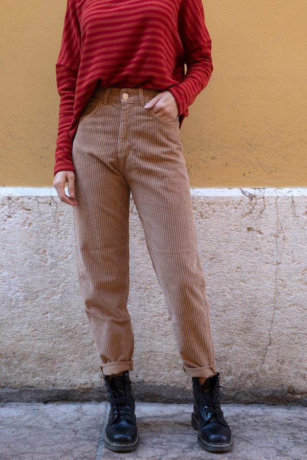 Image of PANTA VELLUTO LISETTE