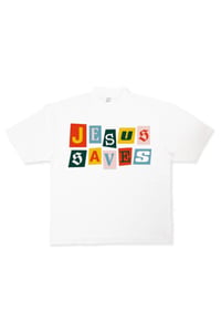 Jesus Saves (White)