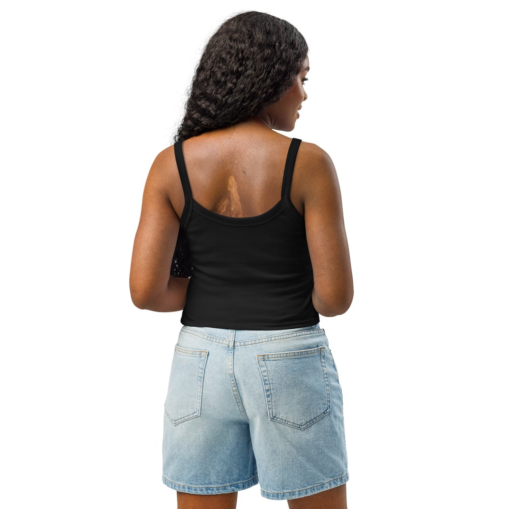 Butterfly Wishes Women’s micro-rib tank top