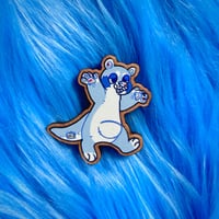 PJ Otter Wooden Pin