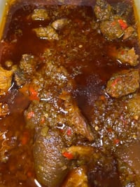 Image 3 of Ayamase (Ofada Stew) | Designer Stew with Green or Red Pepper