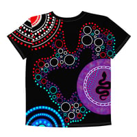 Image 1 of Youth unisex crew neck t-shirt “Snake Dreaming”