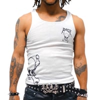 Image 1 of WHITE SKULL TANK