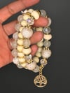 “White Tree of Life” Beaded Stack(3pcs)