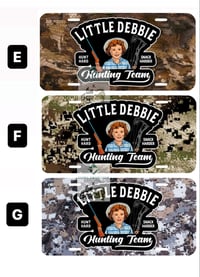 Image 3 of Little Debbie Hunting Team Plate