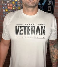 Image 1 of Combat Veteran Afghanistan Shirt