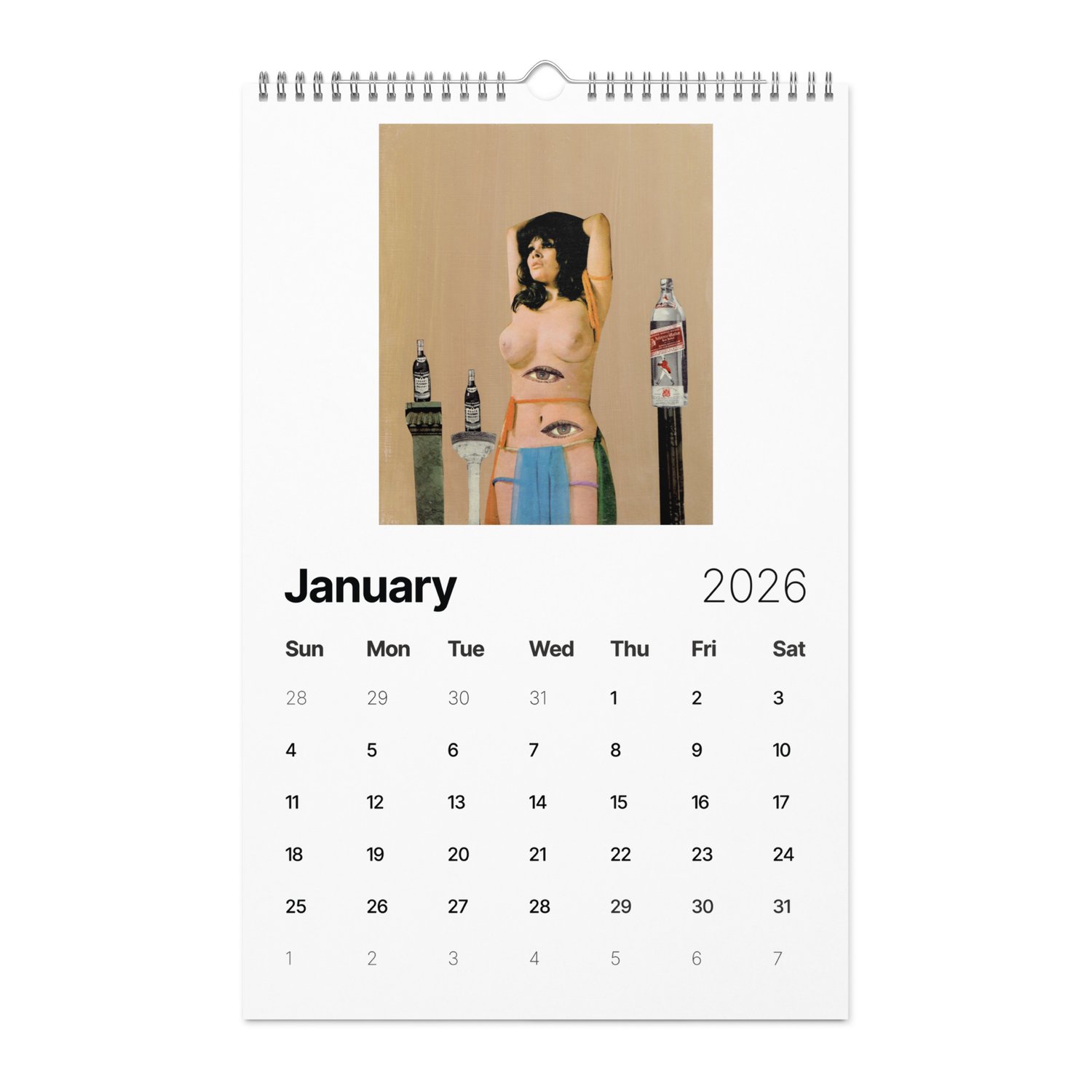 Image of PULPBROTHER 2026 WALL CALENDAR