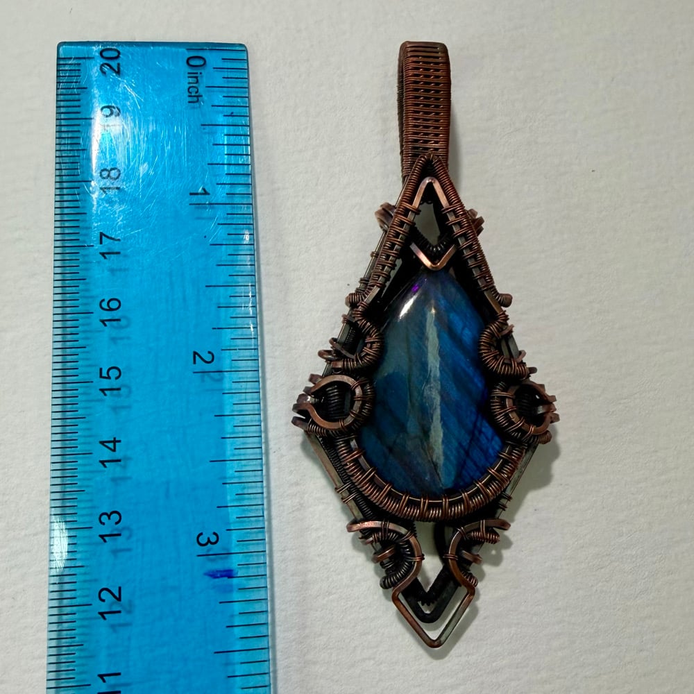 Image of Blue Labradorite Pendant