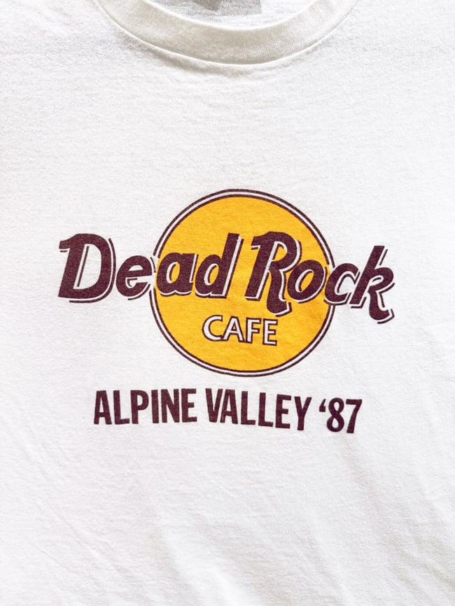 Grateful Dead 1987 Dead Rock Alpine ‘87 Lot T-Shirt - Fits M