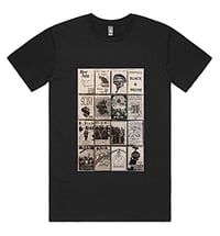 Image 1 of Black OG RAP TAPES Tee